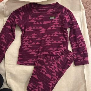 Llbean Fleece Thermals